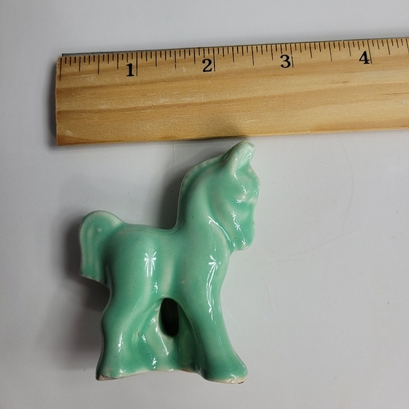 1930s McCoy Pottery Figure Horse Miniature Planter Creature HTF - Picture 7 of 12